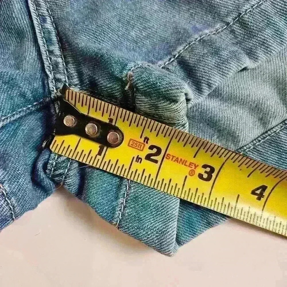 American Eagle High Waist Paper Bag Women's Size 4 - Picture 4 of 6